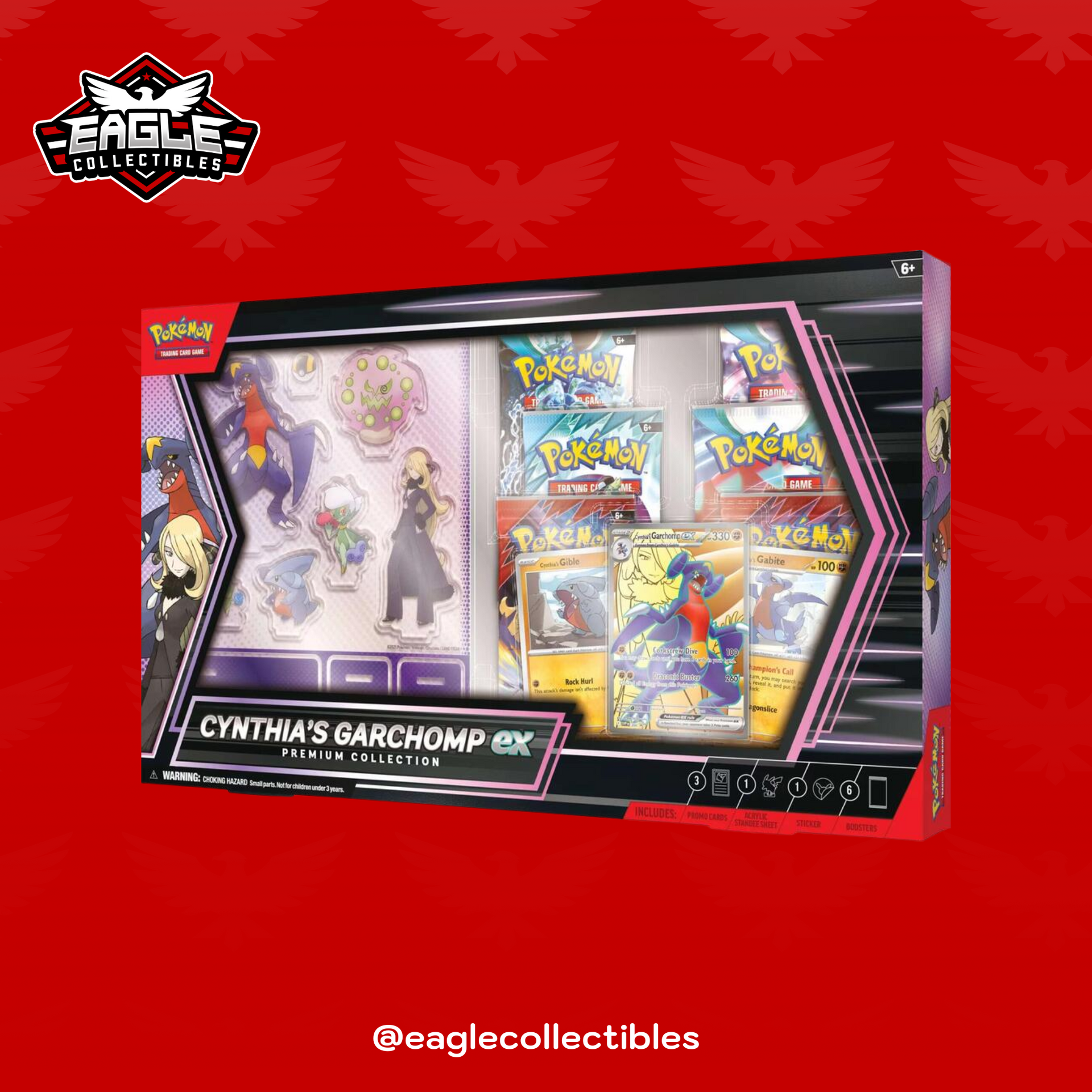 Cynthia's Garchomp ex Premium Collection – Eagle Collectibles