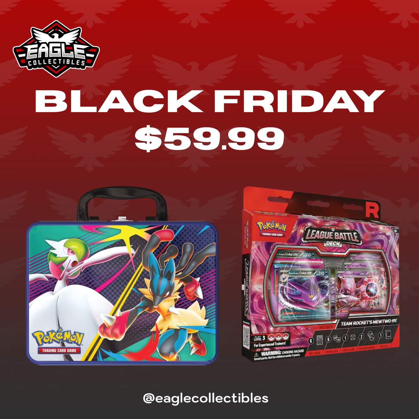 BLACK FRIDAY - 2025 Fall Collectors Chest & Team Rockets EX Battle Deck