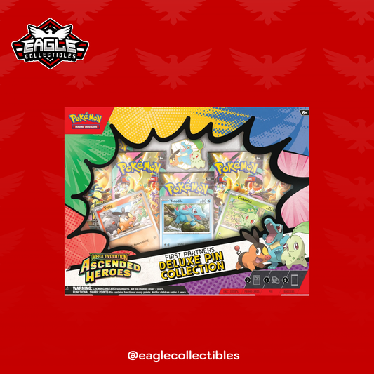 Mega Evolution Ascended Heroes Deluxe Pin Collection
