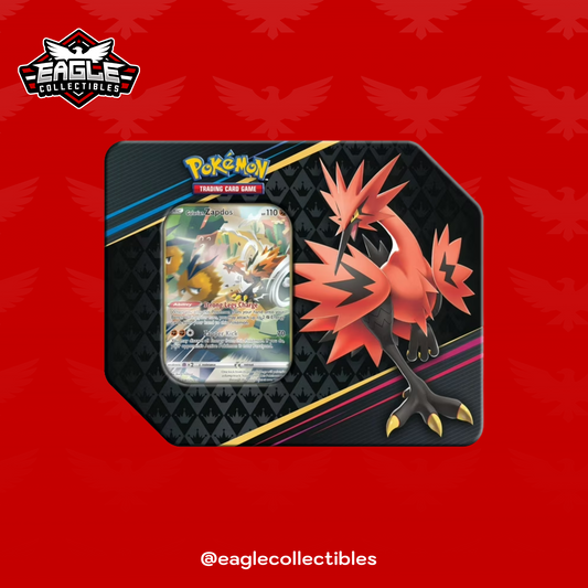 Crown Zenith Tin - Galarian Zapdos