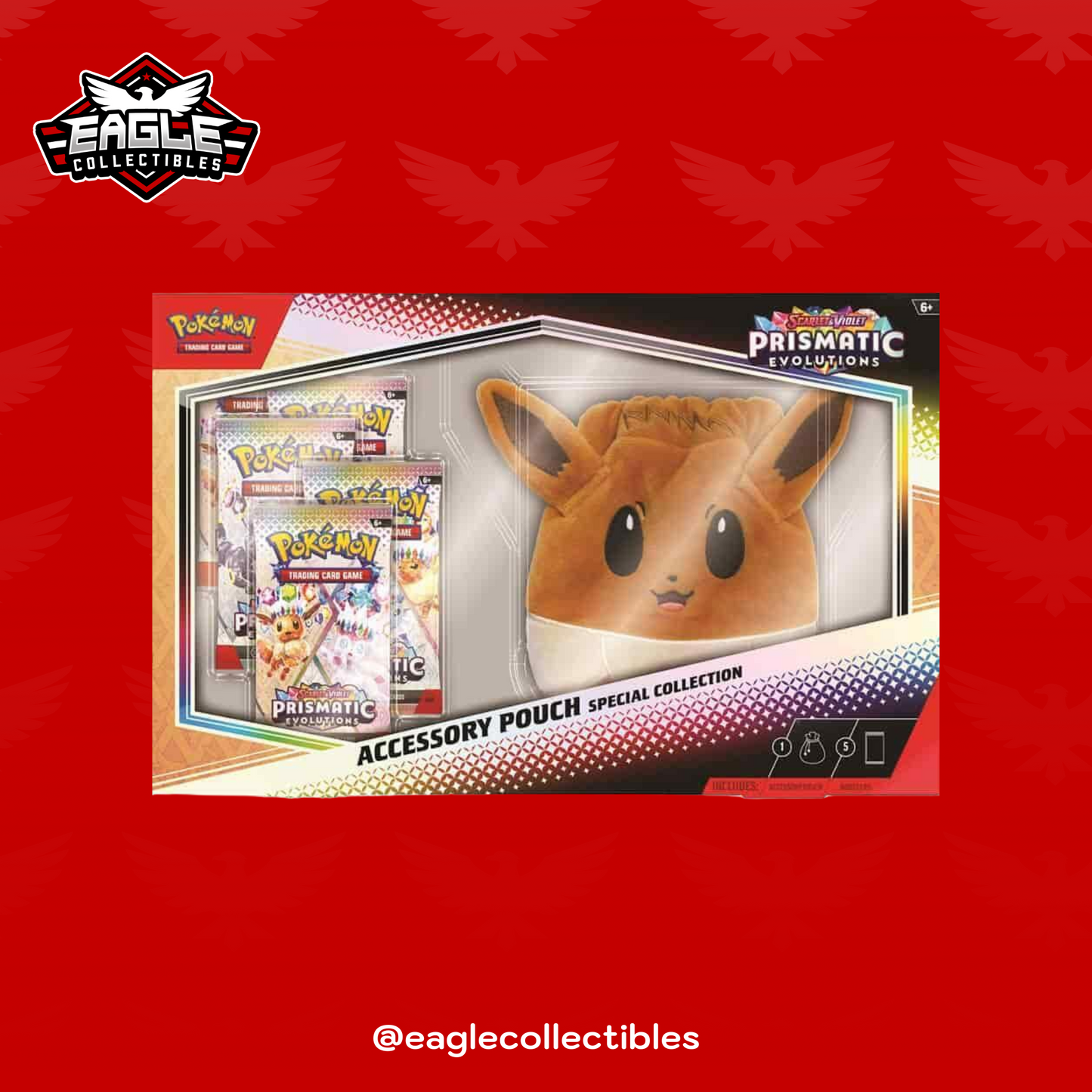 Prismatic Evolutions Pouch Special Collection