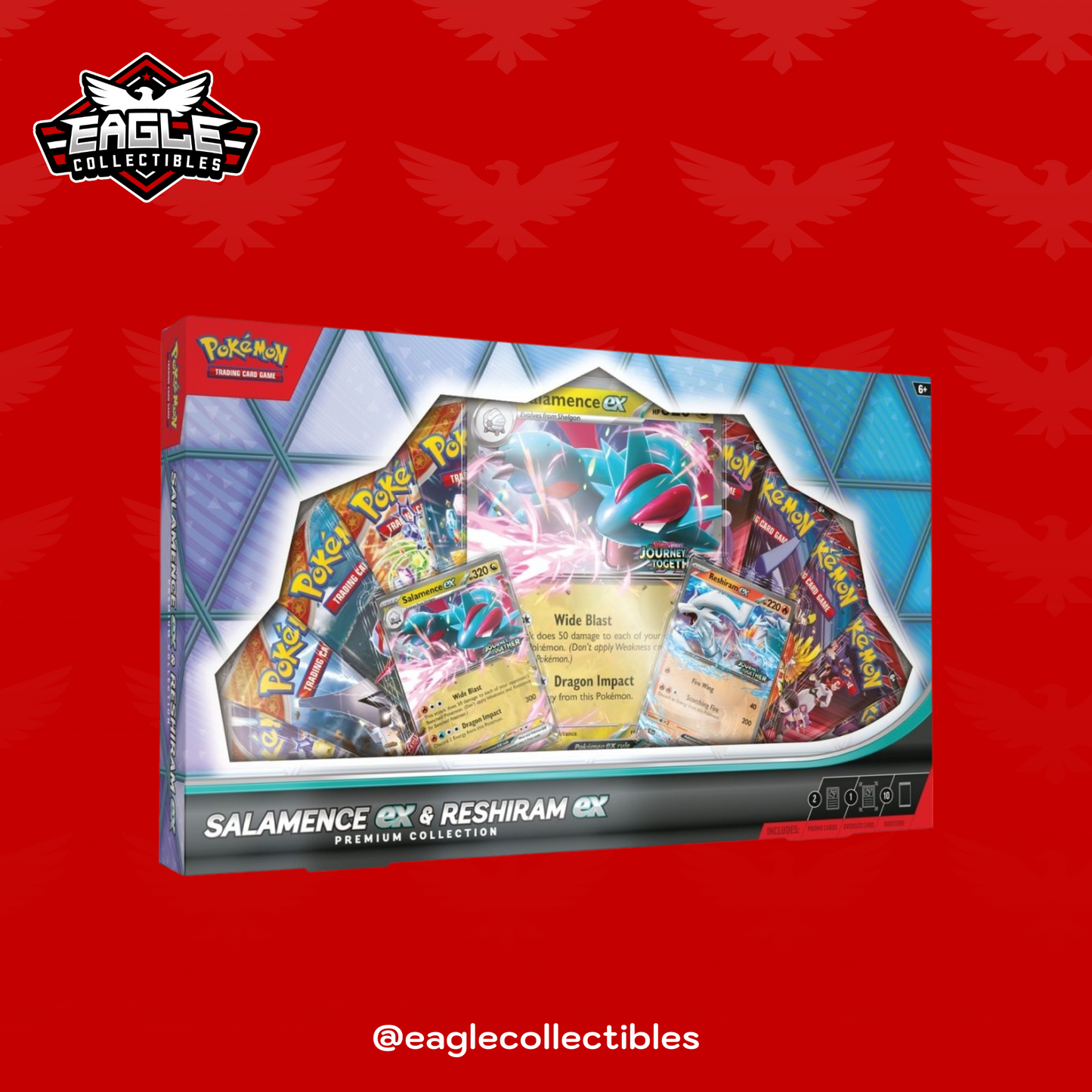 Salamence EX / Reshiram EX Premium Collection